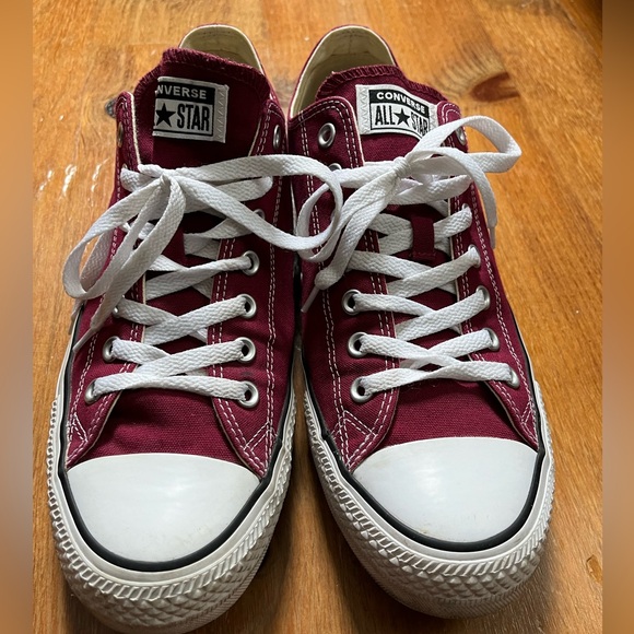 Converse Chuck Taylor All Star Lo Sneaker - Maroon - Picture 2 of 8